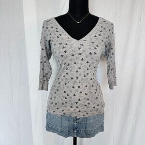 Vintage wet seal tee with hood \ y2k top